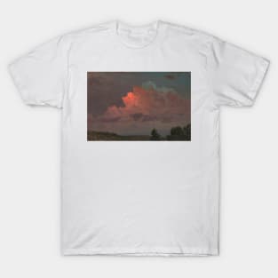 Nightfall near Olana by Frederic Edwin Church T-Shirt